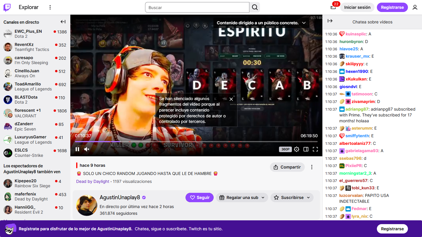 AgustinUnaplay8 using Mayogui widgets on Twitch